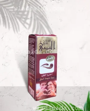 زيت دودة العلق الطبيعي لتحسين الدورة الدموية ودعم الأداء الذكري