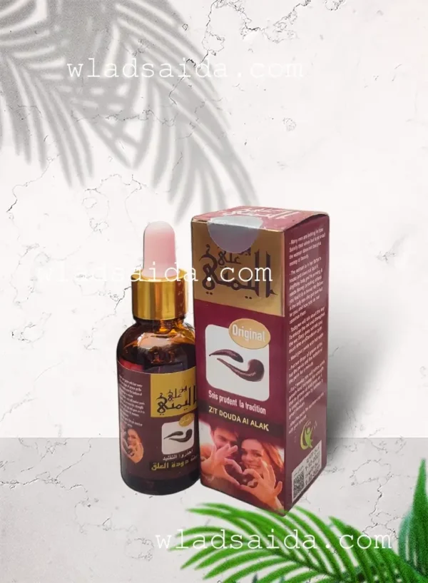زيت دودة العلق الطبيعي لتحسين الدورة الدموية ودعم الأداء الذكري